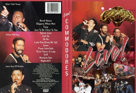 DVDMANIA: COMMODORES / LIVE!