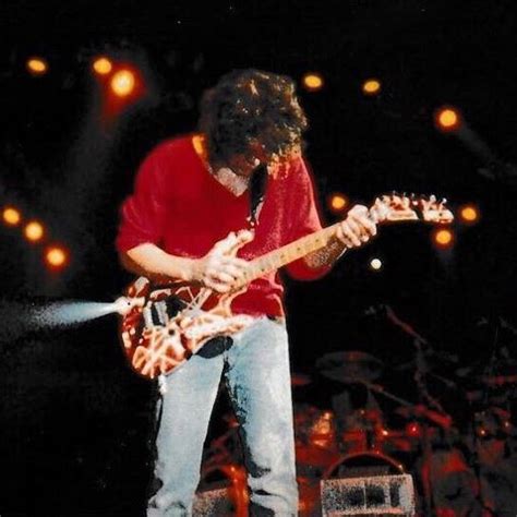 Eddie Van Halen at Nassau, OU812 Tour | Van halen, Eddie van halen, Greatest rock bands