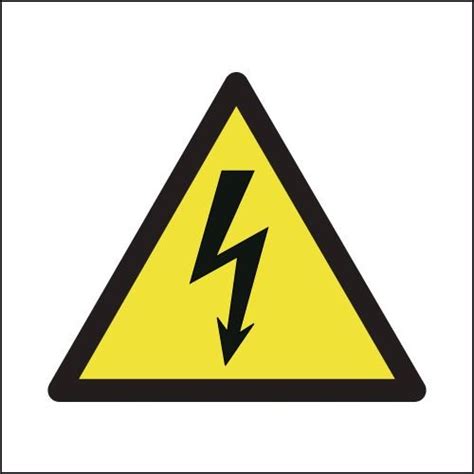 Quality, UK Approved Electricity Symbol On White Sign | Seton