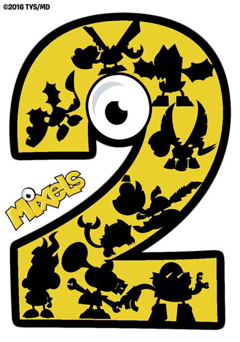 Mixels Second Anniversary Logo (UNOFFICIAL) by MattsArtParadise on ...