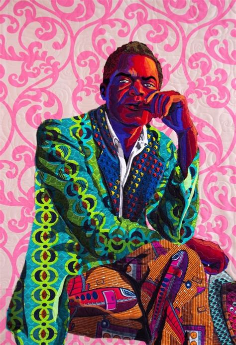 Colorful Portrait Quilts by Bisa Butler --- meticulously crafted with ...