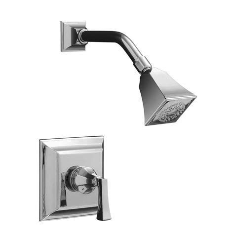 KOHLER Memoirs 1-Handle Shower Faucet Trim Kit in Polished Chrome (Valve Not Included)-K-T462-4V ...