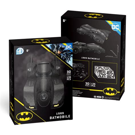 Batman 1989 Batmobile – 4D Model Kit