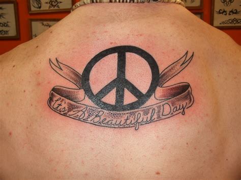 Peace Sign Tattoos Designs, Ideas and Meaning - Tattoos For You