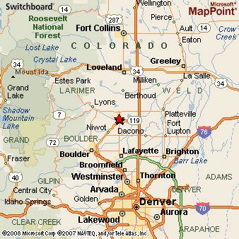 Where is Longmont, Colorado? see area map & more