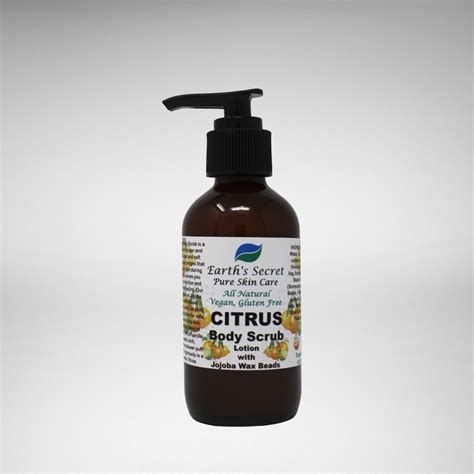 Citrus Body Scrub | Earth's Secret