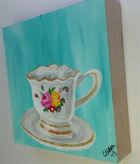 17 best images about Teacup painting on Pinterest