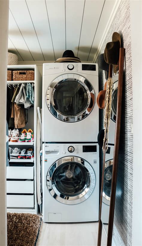 Stackable Washer And Dryer Laundry Room Ideas