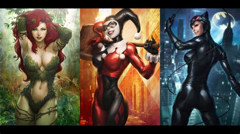 Gotham City Sirens Wallpapers - Top Free Gotham City Sirens Backgrounds - WallpaperAccess