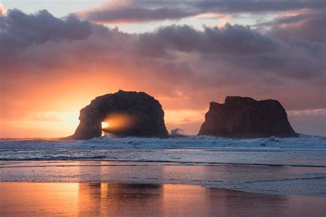 Twin Rocks Oregon by Larry Andreasen on 500px | Oregon coast, Tillamook county, Oregon