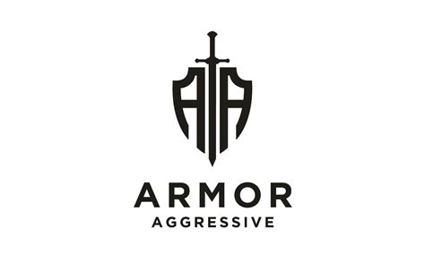 Premium Vector | Shield / Armor / Initial AA logo | Logo design, Sheild logo, Initials logo