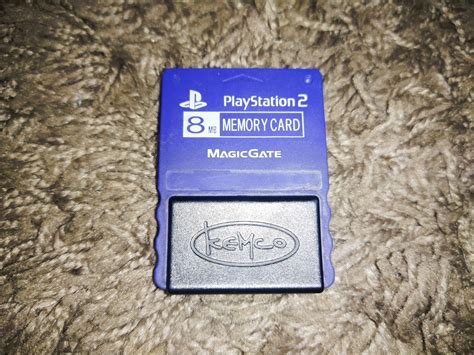 Playstation 2 PS2 Memory Card Limited Kemco, Video Gaming, Video Games ...