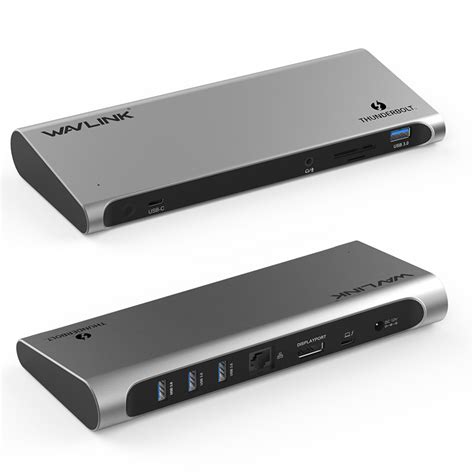 WL-UTD03/WL-UTD03H Thunderbolt™ 3 4K Display Docking Station-wavlink.com