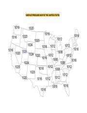 Surface Pressure Map of the United States: Visualizing | Course Hero