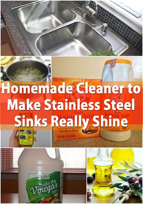 Homemade Cleaner to Make Stainless Steel Sinks Really Shine - DIY & Crafts