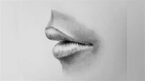 How To Draw Puckered Lips From The Side : How to draw lips, Male ...