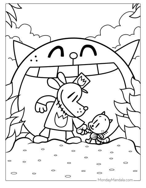 19 Dog Man Coloring Pages (Free PDF Printables)