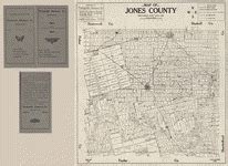 Map of Jones County : organized June 13th, 1881 | Library of Congress