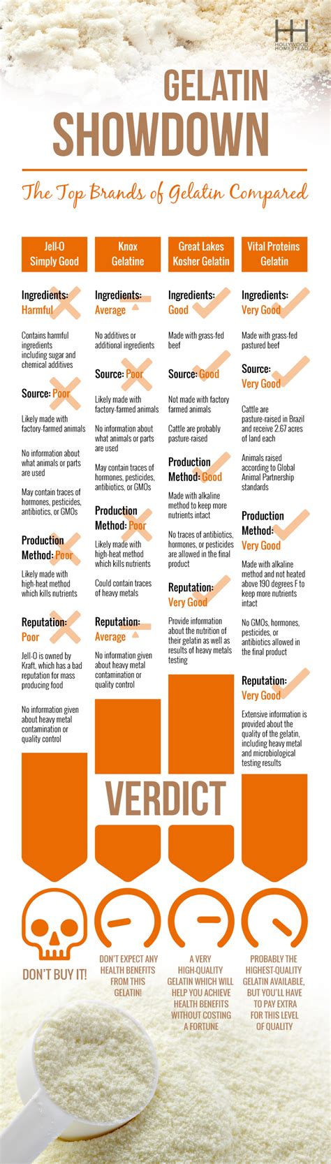 Gelatin Showdown: The Top Brands of Gelatin Compared