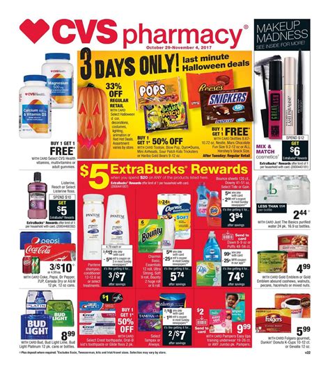 CVS Weekly Ad Oct 29 - Nov 4, 2017 - WeeklyAds2