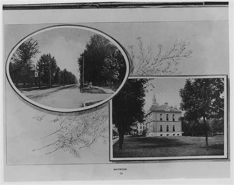 Scenes from Maywood Illinois - 1900 Photograph by Chicago and North ...