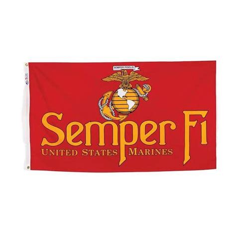 Semper Fi USMC Flag - Devil Dog Depot