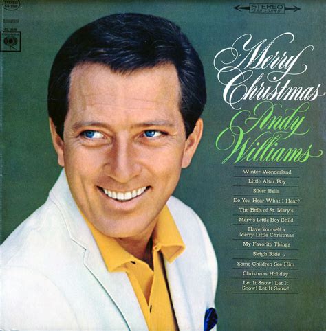 Williams, Andy. Merry Christmas. (CS9220) - Christmas Vinyl Record LP Albums on CD and MP3