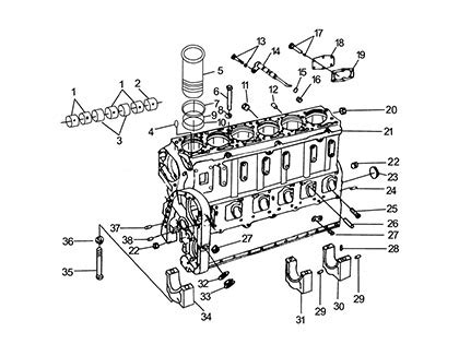 Cummins CCEC NTA855 Genuine Engine Parts