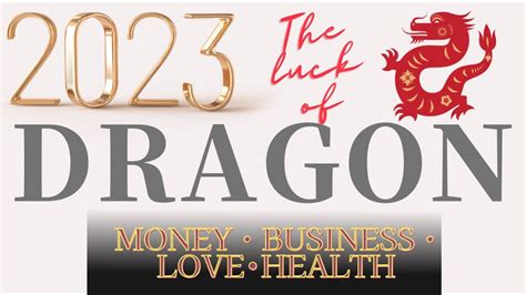 Zodiac Sign: the Dragon in 2023:Chinese Horoscope - YouTube