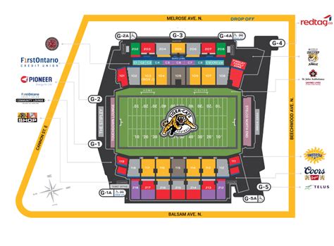 Seating diagram for Tiger Stadium - oggsync.com