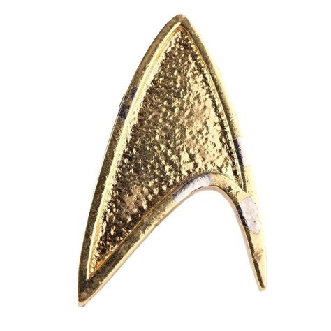 Lot # 717: STAR TREK (2009) - Starfleet Academy Cadet Collar Insignia Badge