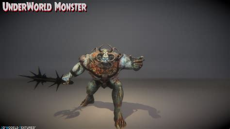 UnderWorld Monster in Characters - UE Marketplace