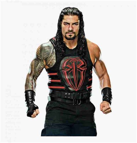 WWE Roman Reigns Red Black Leather Vest | celebrity jacket