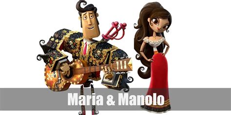 Maria Posada & Manolo Sanchez (Book of Life) Costume for Halloween