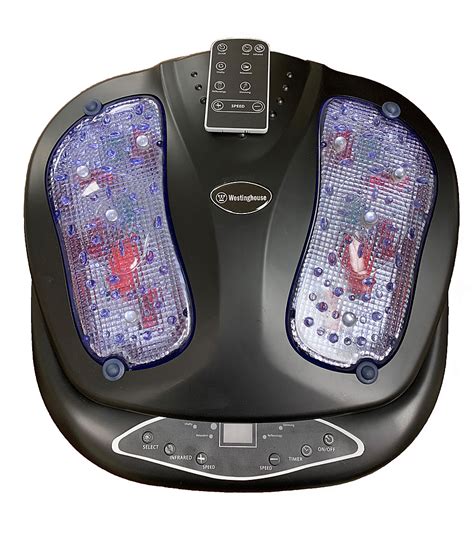 Best Buy: Westinghouse Infrared Foot Massager with Wireless Remote Control Black WES42-0909-BK