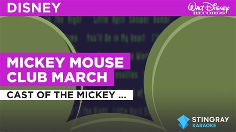 Prime Video: Mickey Mouse Club March in the Style of Cast of The Mickey ...