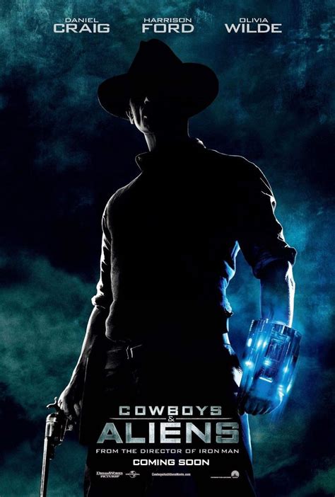 Cowboys vs. Aliens (2011) | Cowboys & aliens, Alien movie poster, Movie posters