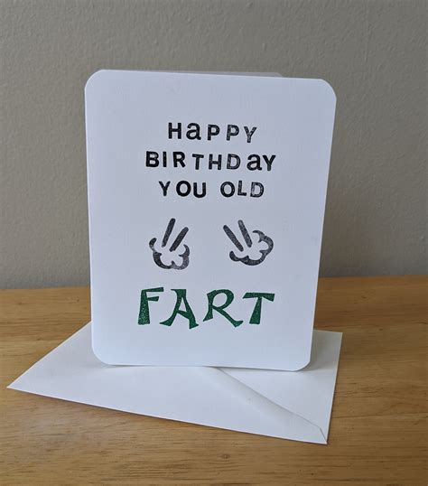 Happy Birthday Old Fart Card card for mom dad sister | Etsy