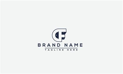 CF Logo Design Template Vector Graphic Branding Element. 10813749 Vector Art at Vecteezy