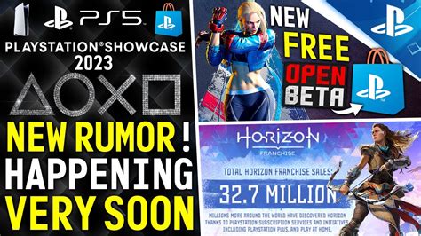 Awesome PS4/PS5 Updates! New Free PS5 Beta, New PlayStation Showcase ...