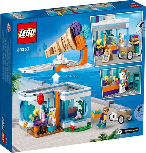 LEGO 60363 City Ice-Cream Shop Building Toy Set