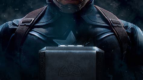 1920x1080 Captain America Mjolnir 4k 2020 Laptop Full HD 1080P ,HD 4k ...