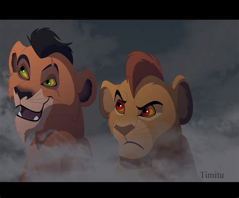 Scar and Mufasa for Live Stream by Timitu on DeviantArt