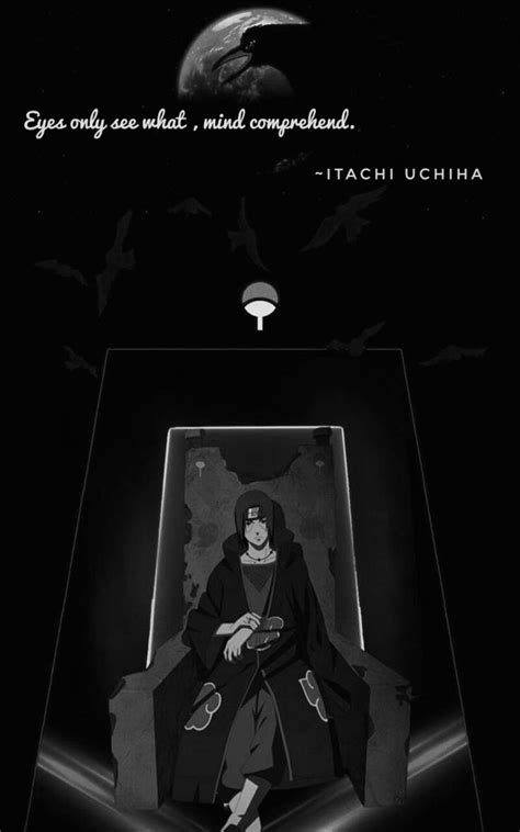 Itachi uchiha | Itachi quotes, Anime shadow, Itachi uchiha art