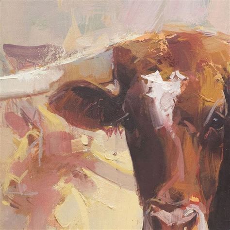 Texas Longhorn Cow Painting, Large Original Oil Painting on Canvas ...