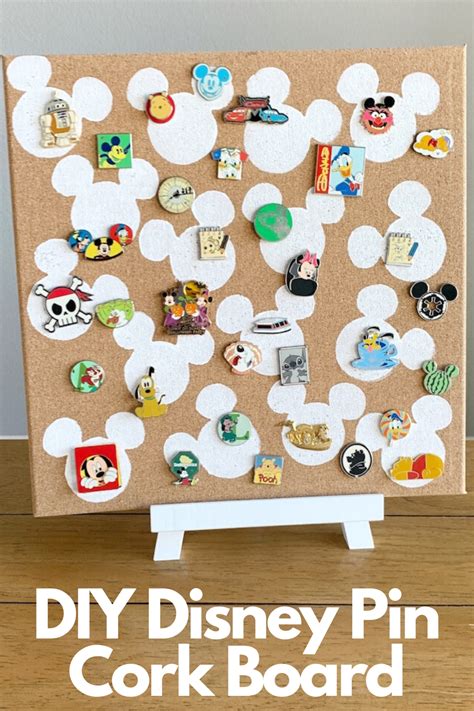 DIY Disney Pin Trading Cork Board | All Things Target