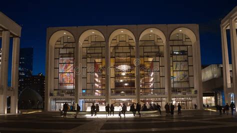 Beautiful Opera House MET at Lincoln Center New York - NEW YORK CITY ...