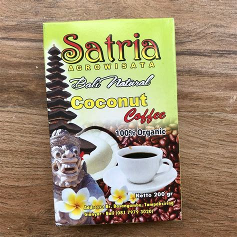 Satria Agrowisata Bali Natural Coconut Coffee Reviews | abillion