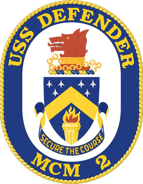 File:USS Defender MCM-2 Crest.png - Wikimedia Commons