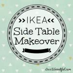 Ikea Side Table Makeover - Dwell Beautiful